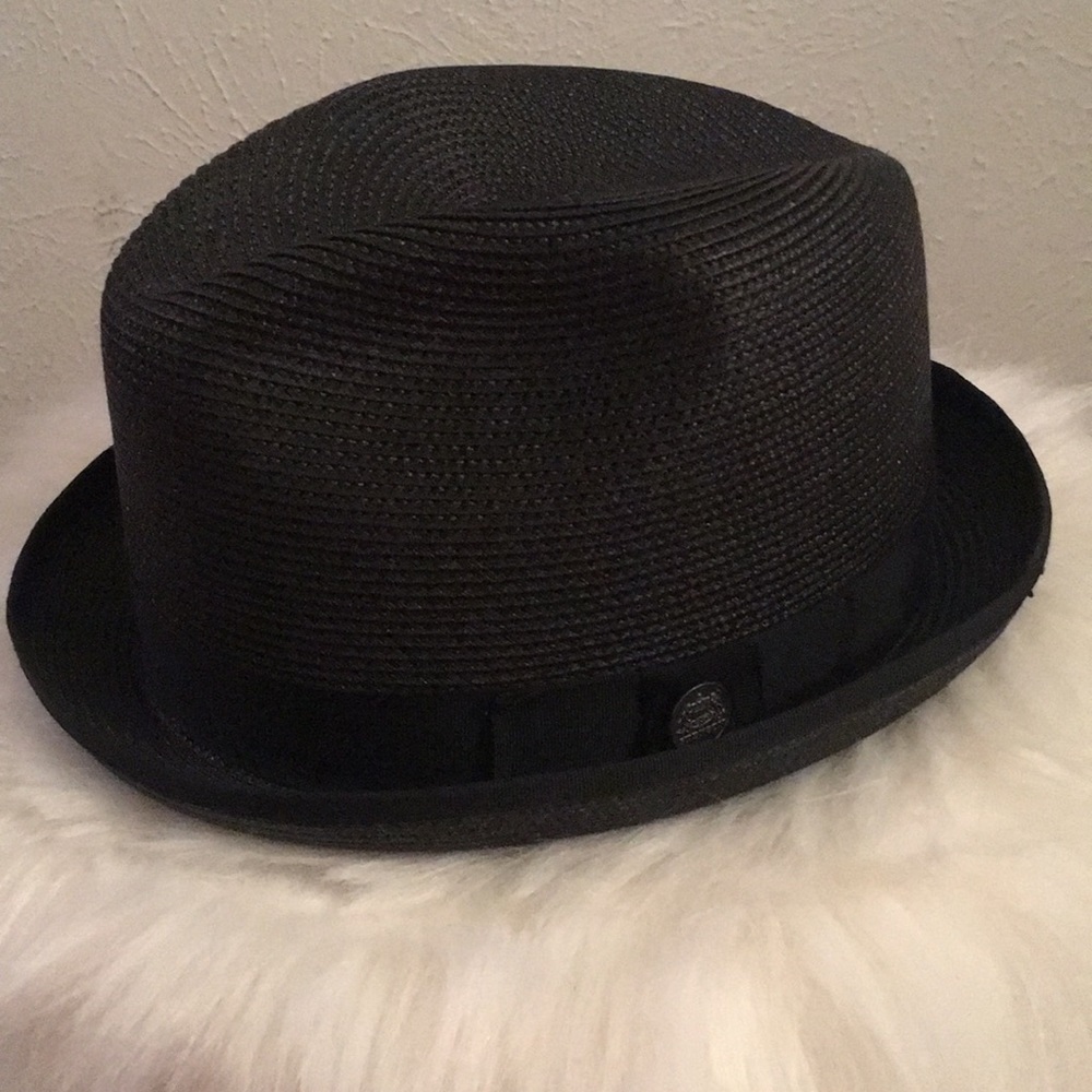 Men’s Stetson Straw Fedora Hat